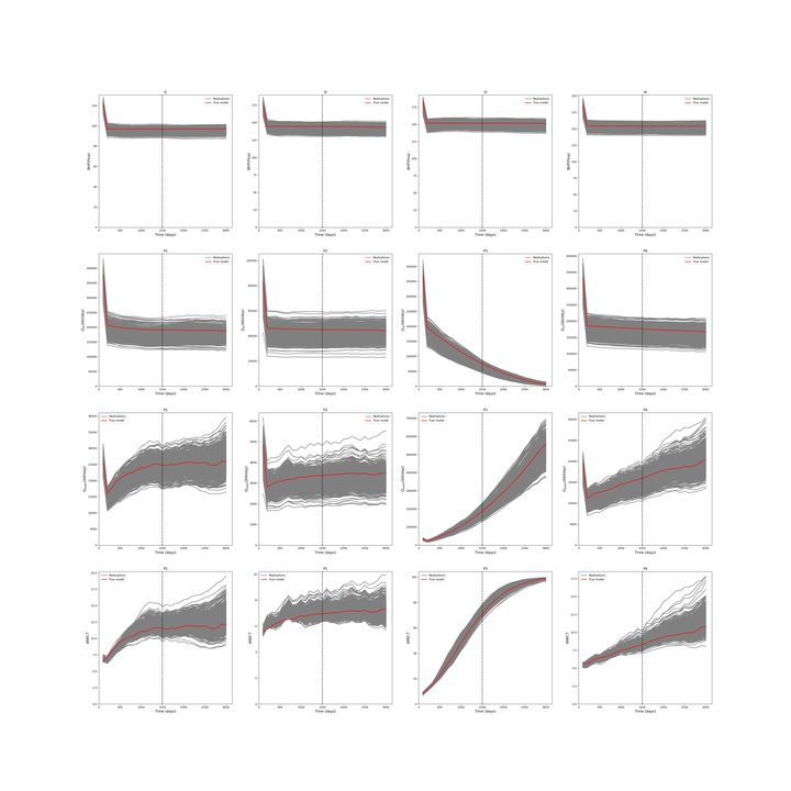 Posterior ensemble